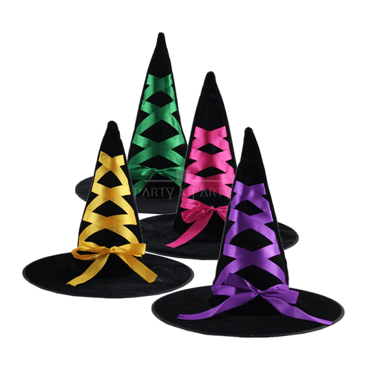 Halloween Witch Hat - Laced-Witch Hat | Kids & Adults - party X party