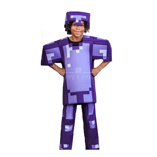 Amethyst Armor Minecraft Character Costumes – Bring the Game to Life for Halloween Costume! - party X party