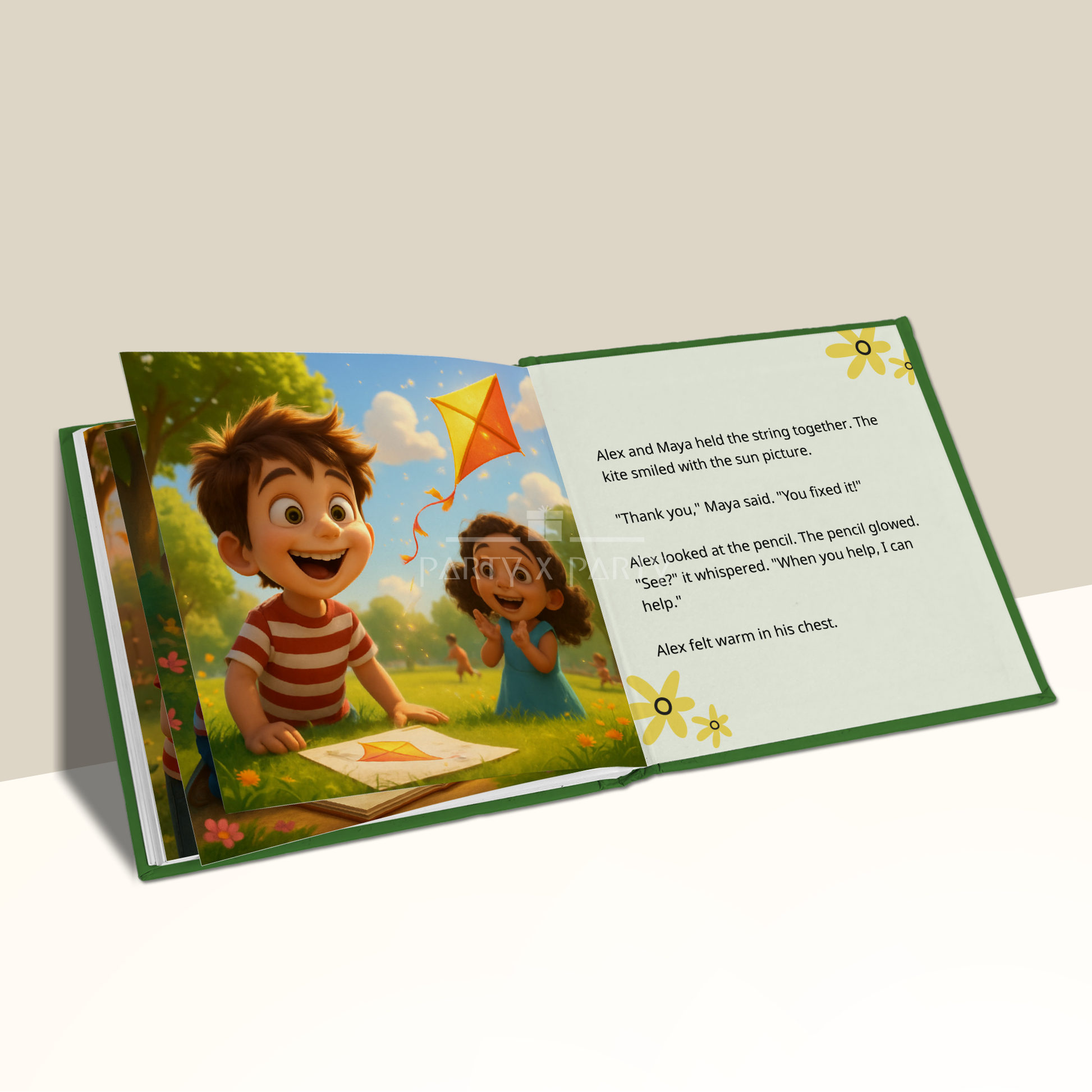 Alex and the Magic Pencil - A Personalized Storybook party X party