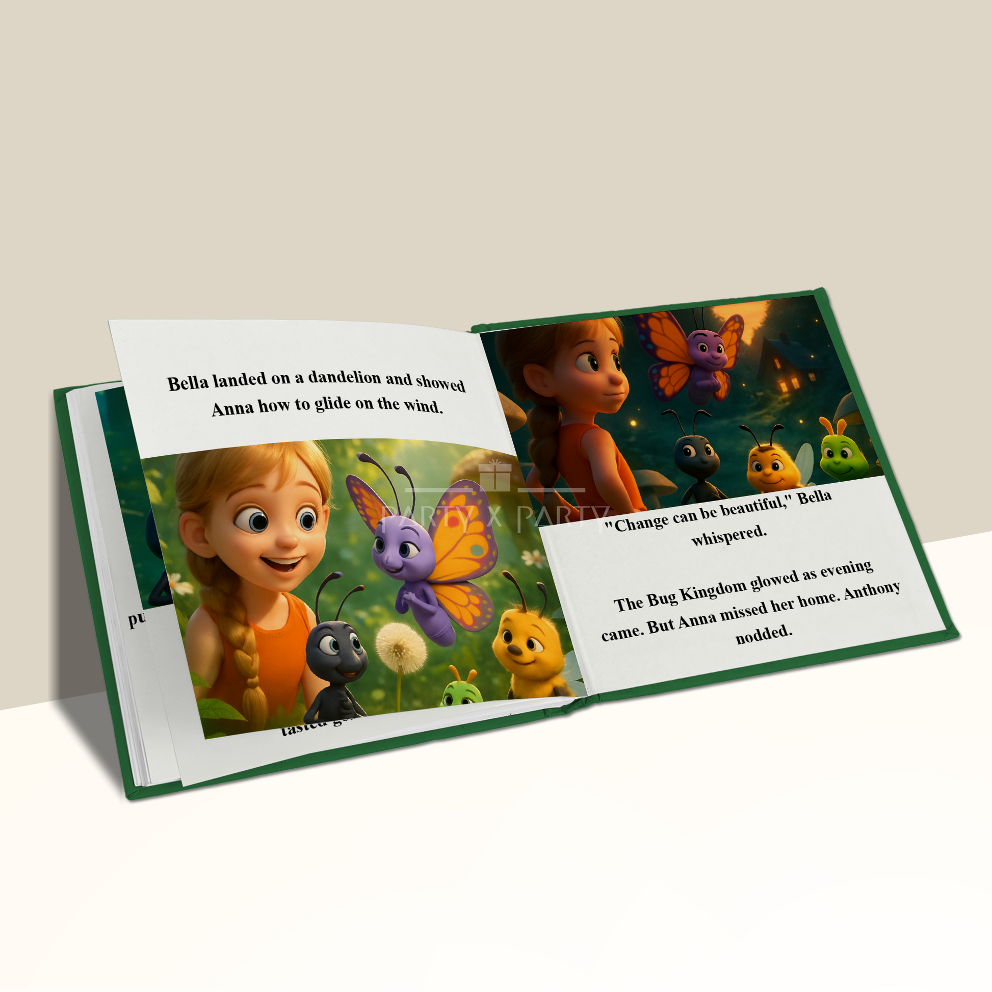 (Your Child's Name) and the Bug Kingdom - A Personalized Storybook party X party