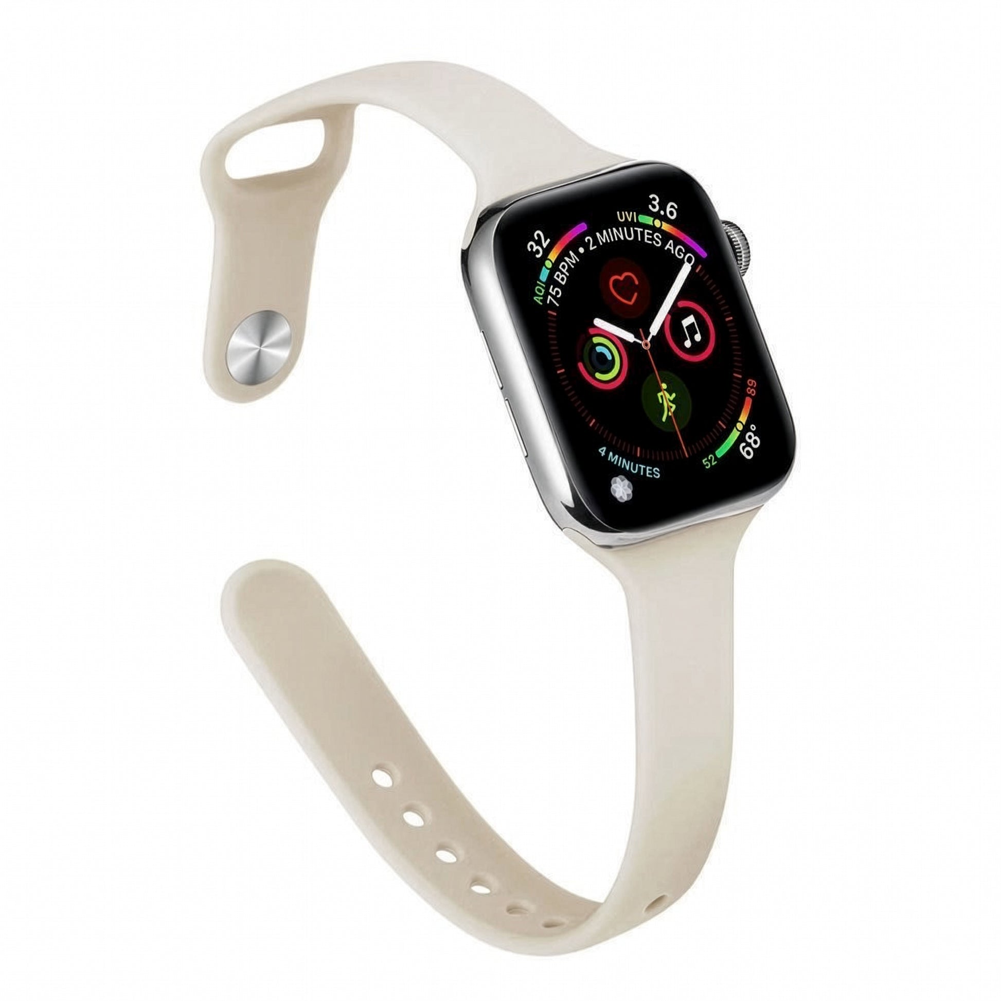 Apple Watch Slim Waist Silicone Strap – Stylish Sports Band SW-33 party X party