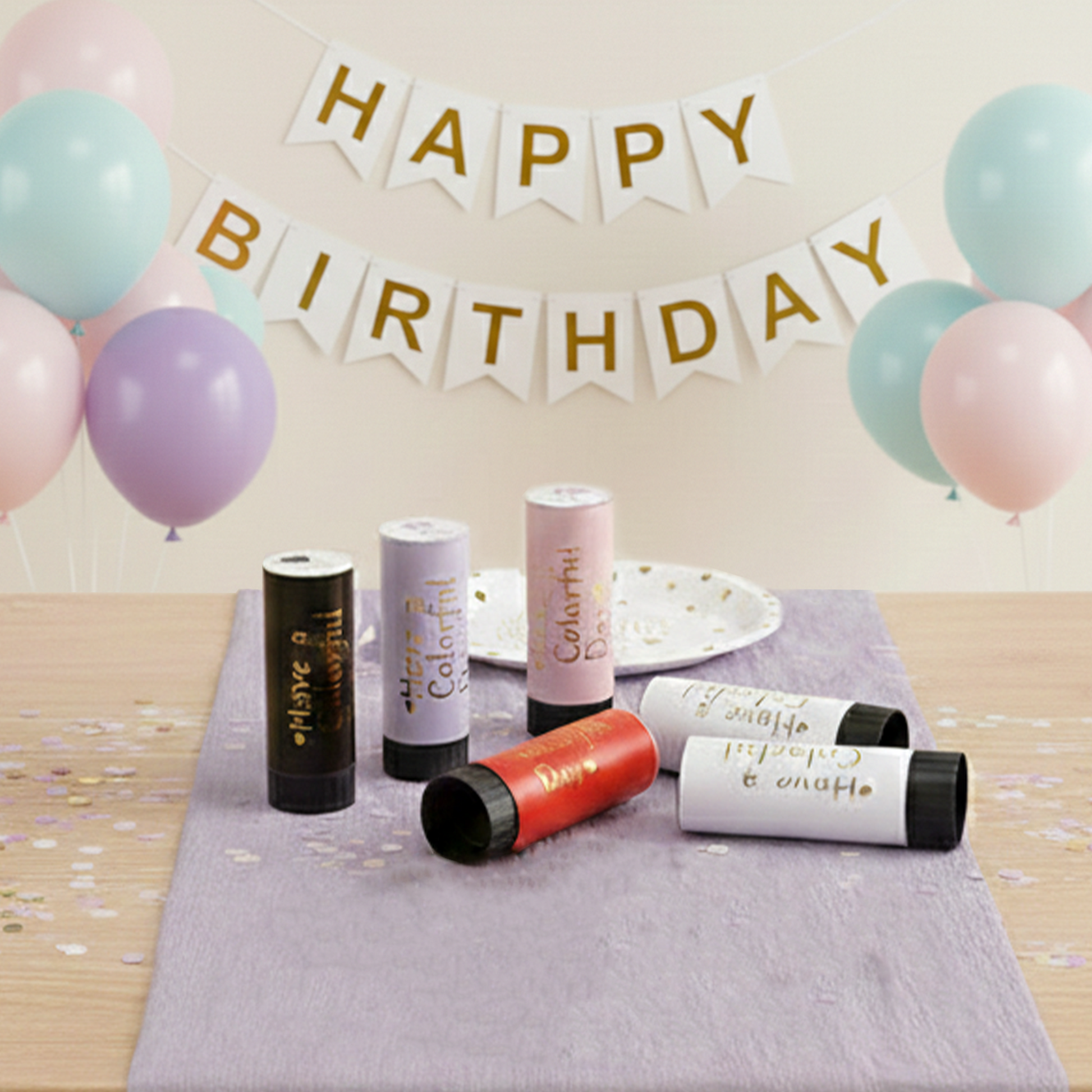 Surprise Mini Fireworks, Firecrackers Party Popper for Parties, Weddings, and Grand Entrances – B060 party X party