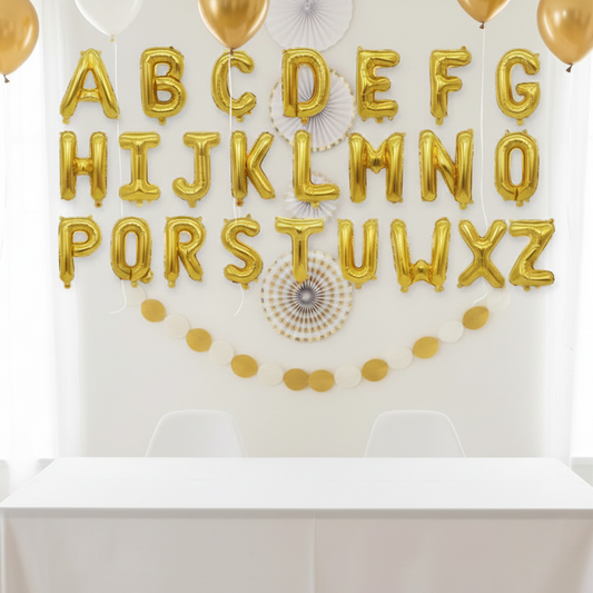 32″ Rose Gold Letter Balloons -- B119 party X party