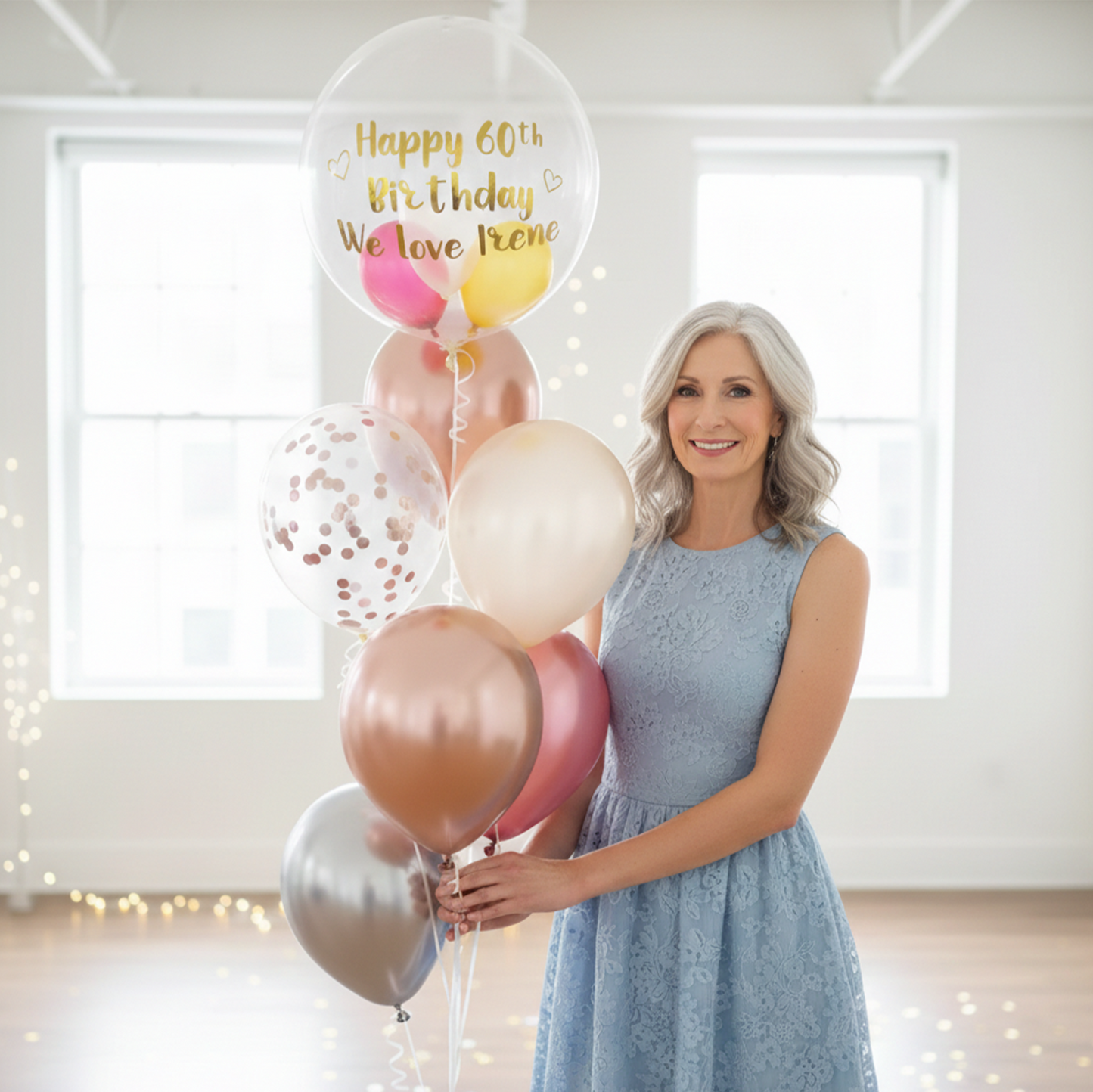 Japanese Crystal & Rubber Balloon Bundle Set – Custom-Printed, Three Sizes – B175