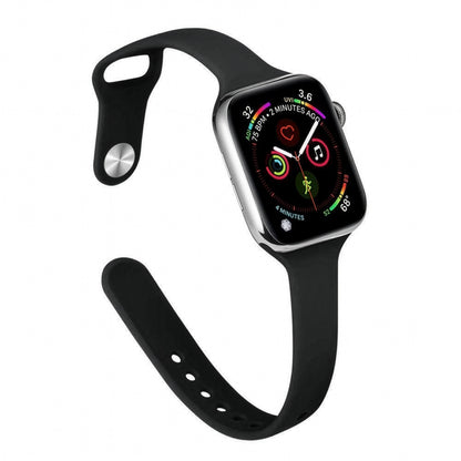 Apple Watch Slim Waist Silicone Strap – Stylish Sports Band SW-33 party X party