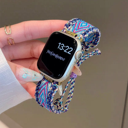 Apple Watch Ethnic Style Canvas Strap – Creative Summer Band SW-26 party X party
