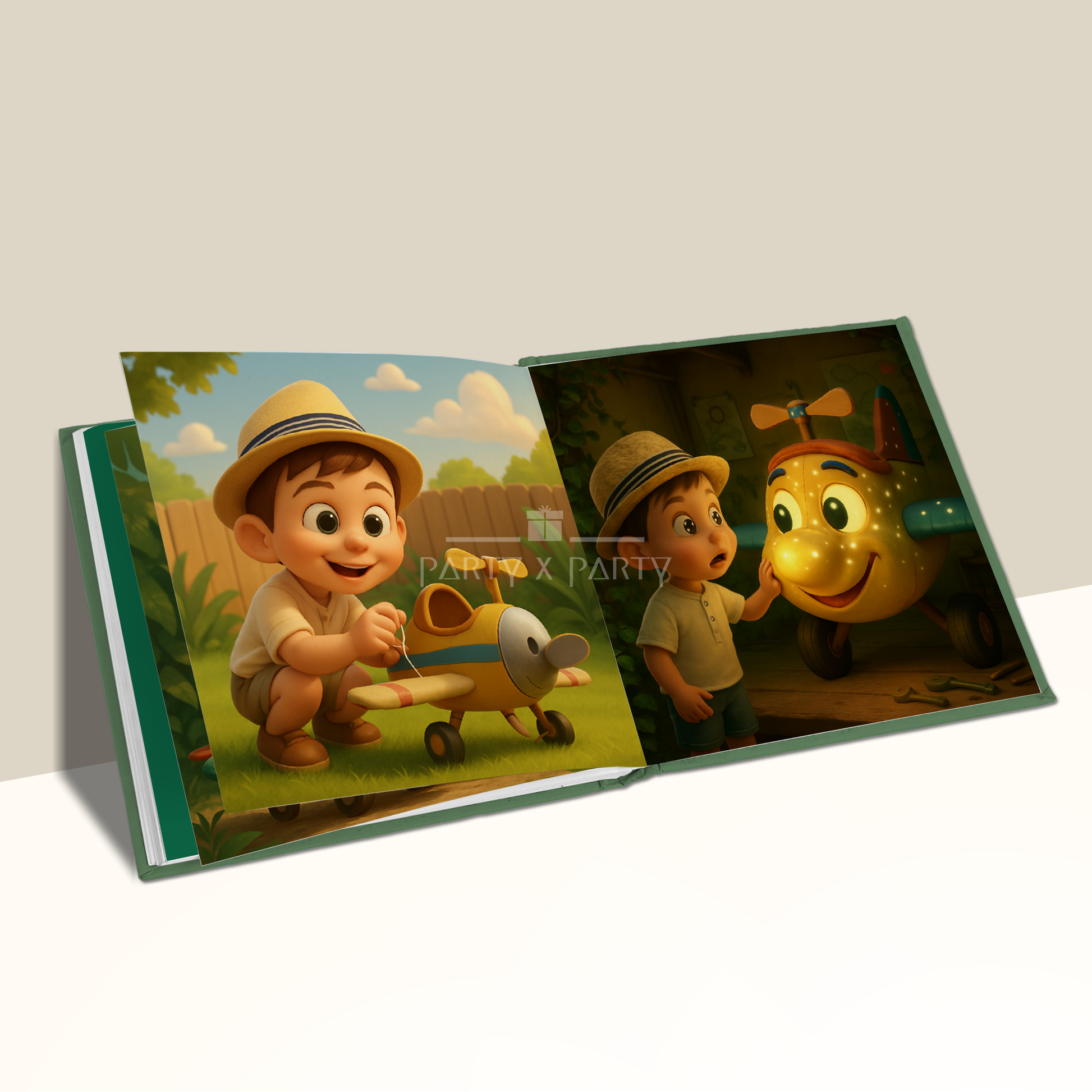 (Your Child's Name) and the Flying Dream - A Personalized Storybook party X party