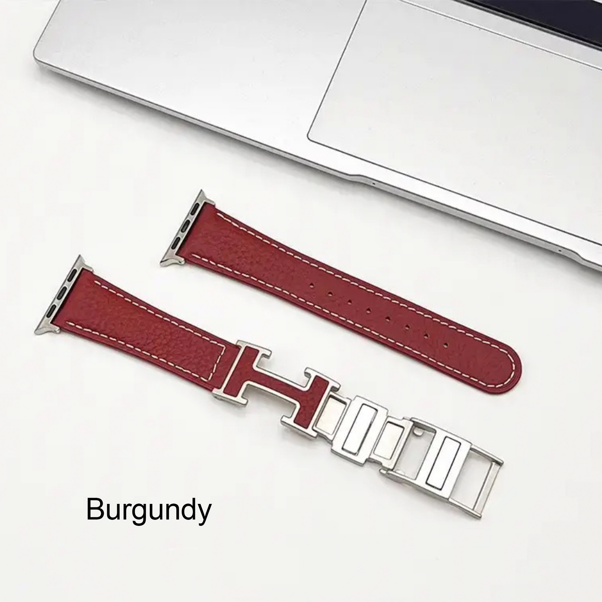 Cross-Border INS Style – Apple Watch Litchi Grain Leather Strap SW-21 party X party