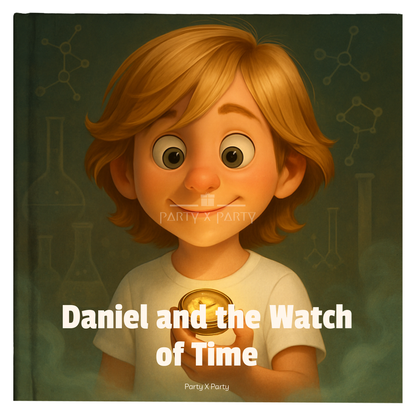 (Your Child's Name) and the Watch of Time - A Personalized Storybook party X party