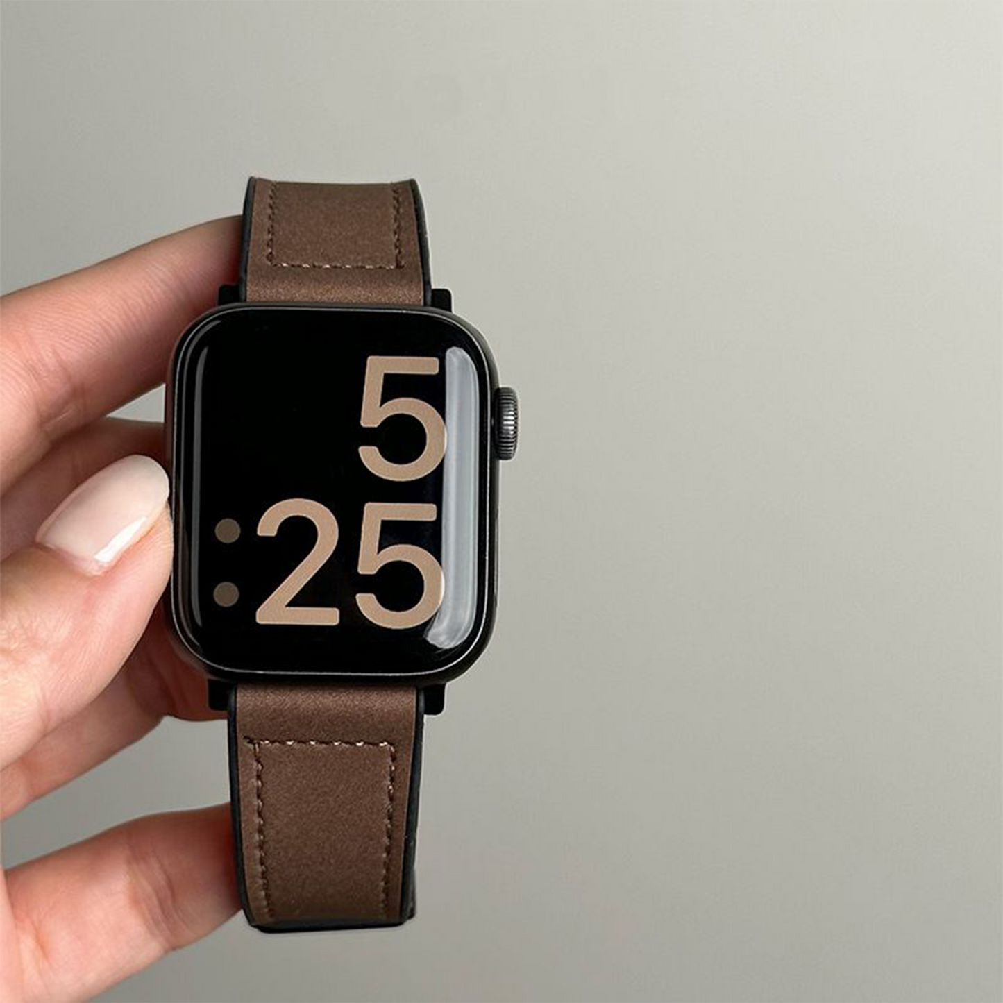 Apple Watch Crazy Horse Leather-Texture Magnetic Strap – For iWatch S10 SW-16 party X party