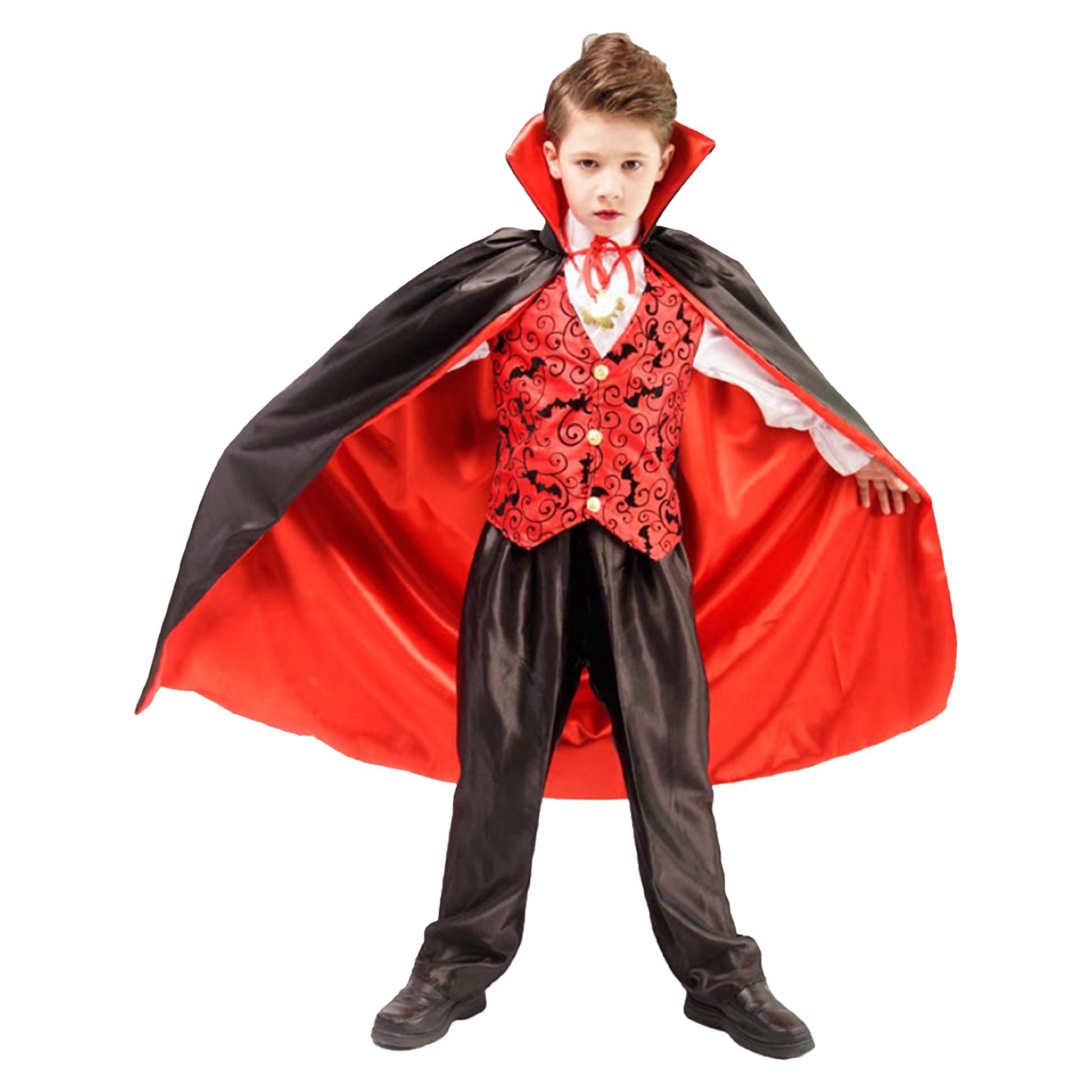 Kids Costume Cloak Vampire Cape Cosplay Outfit party X party