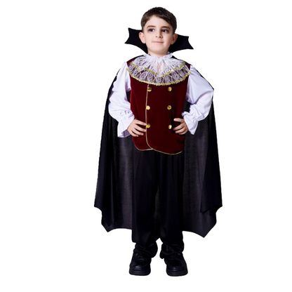 Kids Costume Cloak Vampire Cape Cosplay Outfit party X party