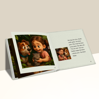 Elle Tail of Friendship and Discoveries Customized Book party X party