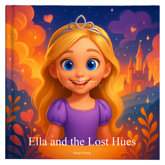 Ella and the Lost Hues - A Personalized Storybook party X party