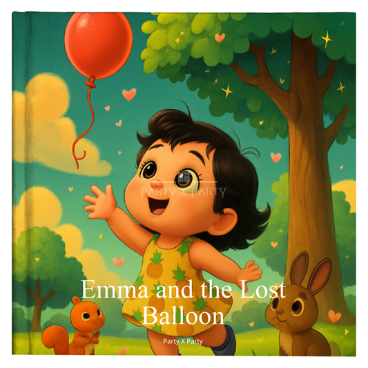 Emma and the Lost Balloon - A Personalized Storybook party X party