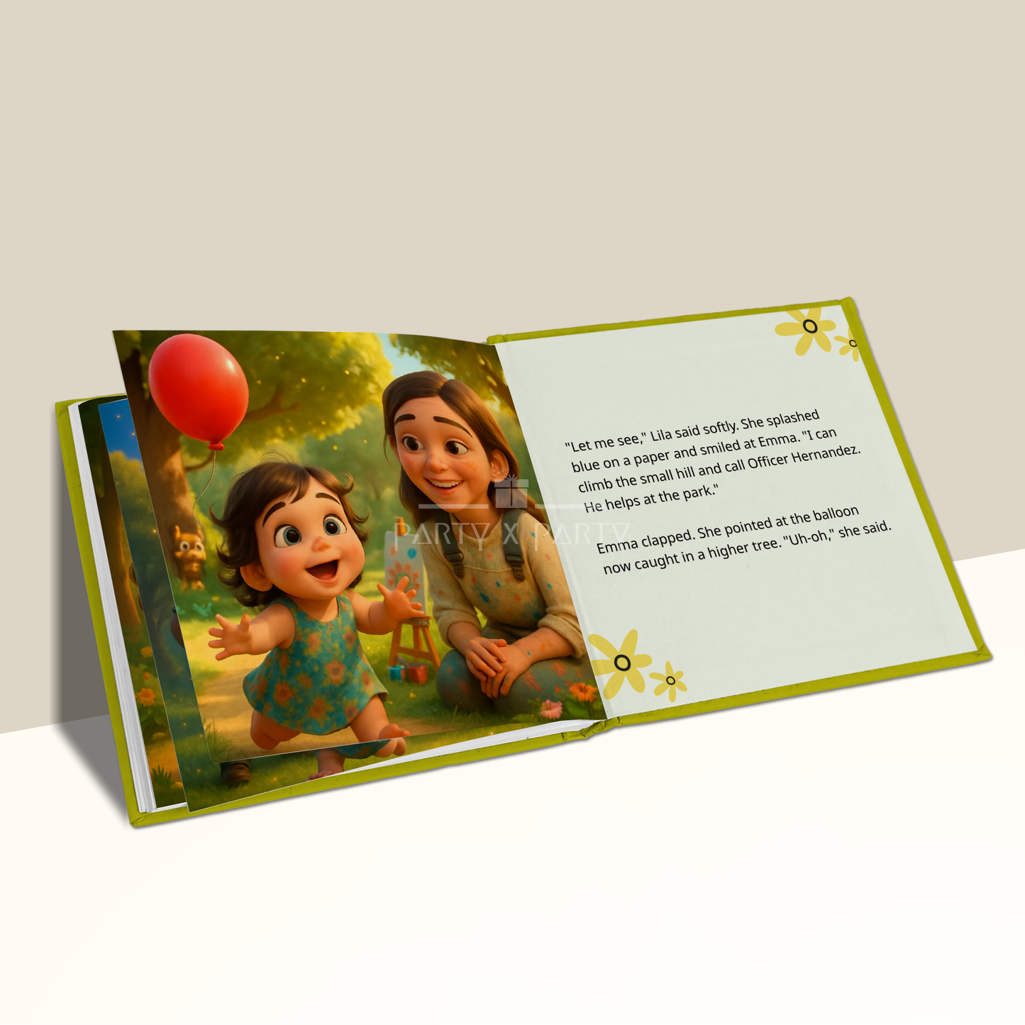 Emma and the Lost Balloon - A Personalized Storybook party X party