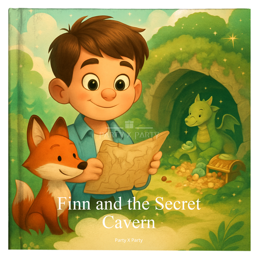 Finn and the Secret Cavern - A Personalized Storybook (Copy) party X party