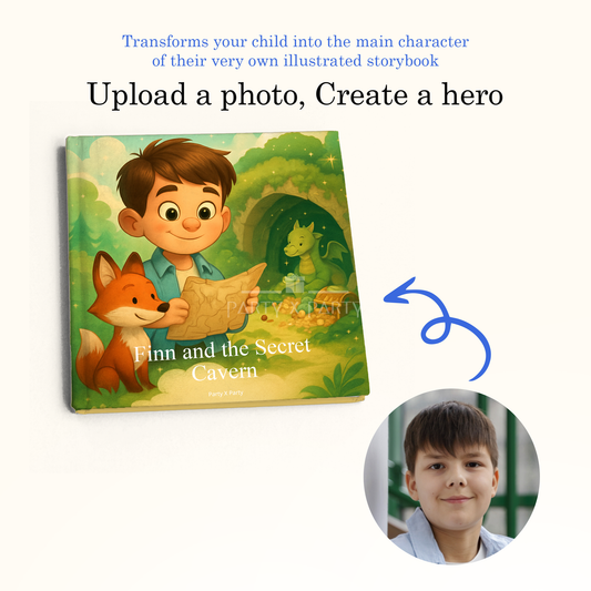 Finn and the Secret Cavern - A Personalized Storybook (Copy) party X party