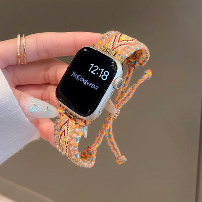Apple Watch Ethnic Style Canvas Strap – Creative Summer Band SW-26 party X party