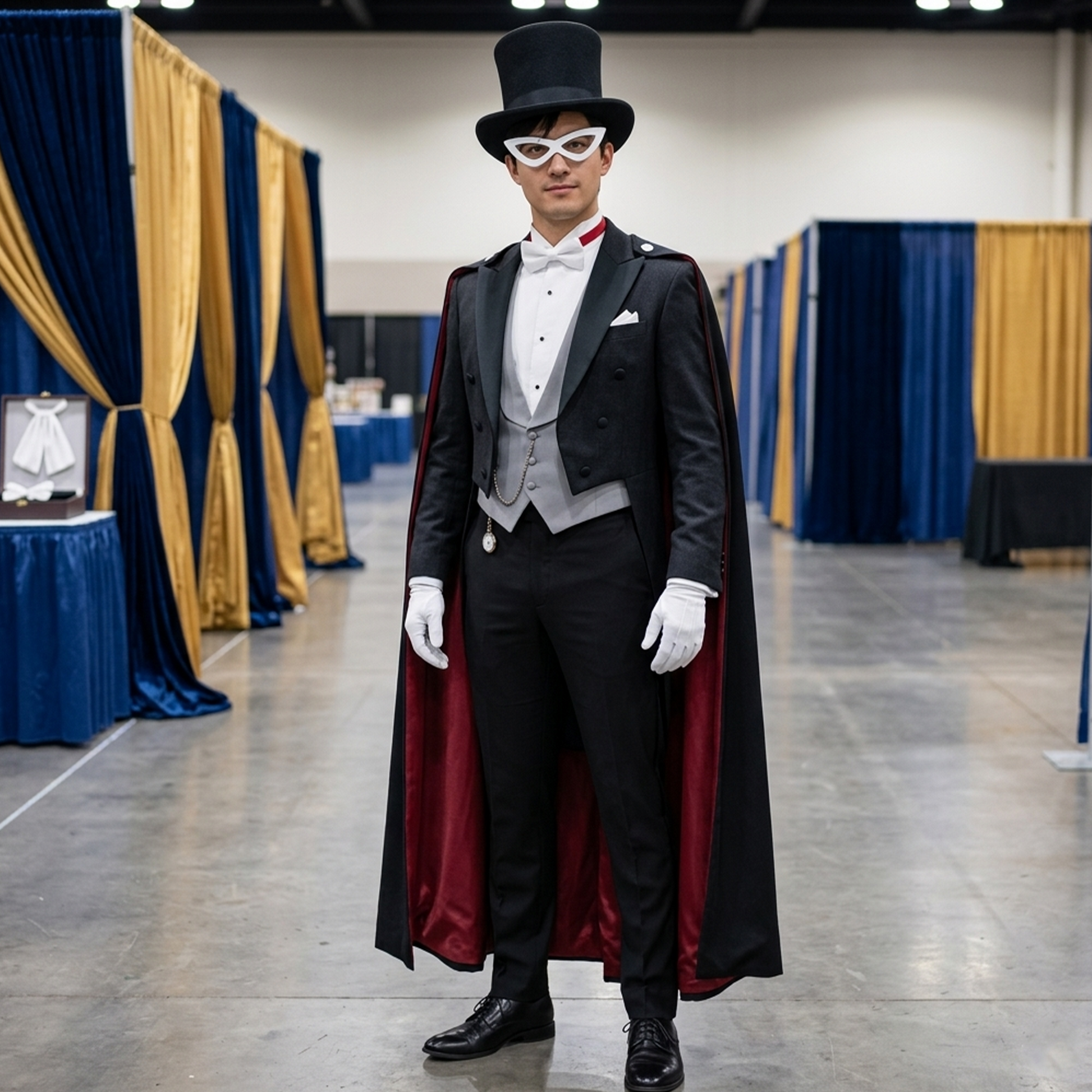 Sailor Moon Tuxedo Mask Cosplay Costume – Mamoru Chiba Men’s Formal Suit Set SM010 party X party
