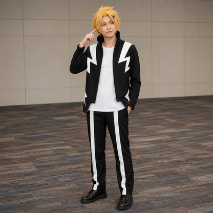 Denki Kaminari Cosplay Costume – My Hero Academia UA High School Daily Uniform Anime Halloween Outfit | UA001