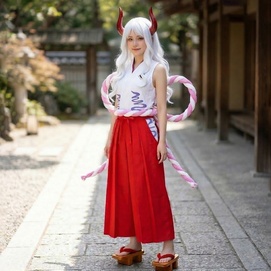 One Piece – Yamato Cosplay Costume – Halloween Women’s Party Performance Outfit 0008 party X party