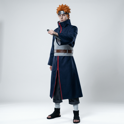 Naruto Akatsuki Founders Cosplay Set – Young Nagato & Yahiko Anime Cosplay Costume N004 party X party