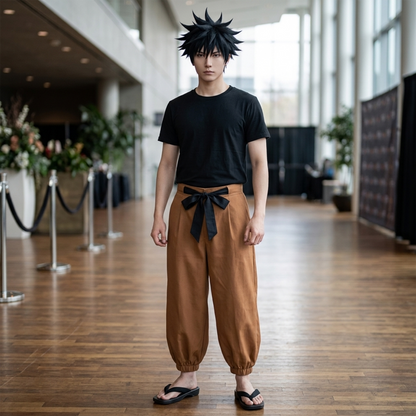 Jujutsu Kaisen Cosplay Costumes - Toji Fushiguro Coffee-Themed Set (outfit/set) J004 party X party