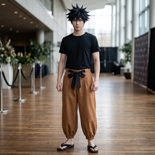 Jujutsu Kaisen Cosplay Costumes - Toji Fushiguro Coffee-Themed Set (outfit/set) J004 party X party