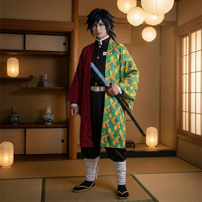 Demon Slayer Cosplay Costume Giyu Tomioca Costume G006 party X party