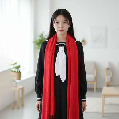 Kagerou Project Ayano Tateyama Costume | Red Sailor Suit Japanese School Uniform | Mekakushi Dan Women's Cosplay C036 party X party