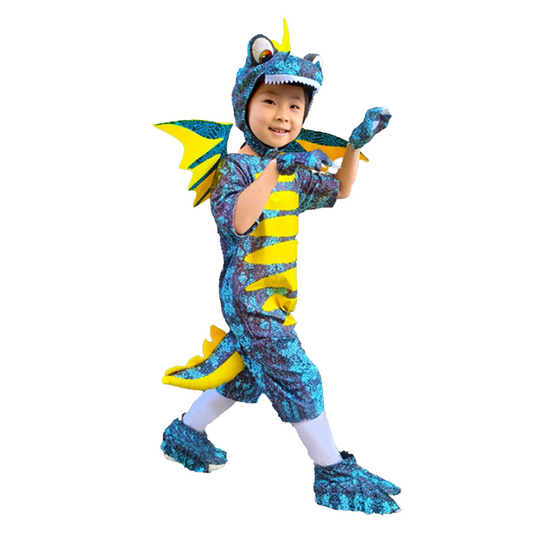 Halloween Dinosaur Costume – T-Rex, Pterosaur, Triceratops Performance Outfit party X party