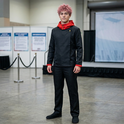 Jujutsu Kaisen Cosplay Costumes - Black | Yuji Itadori J013 party X party