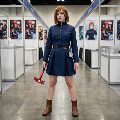 Jujutsu Kaisen Cosplay Costumes - Blue | Nobara Kugisaki J009 party X party