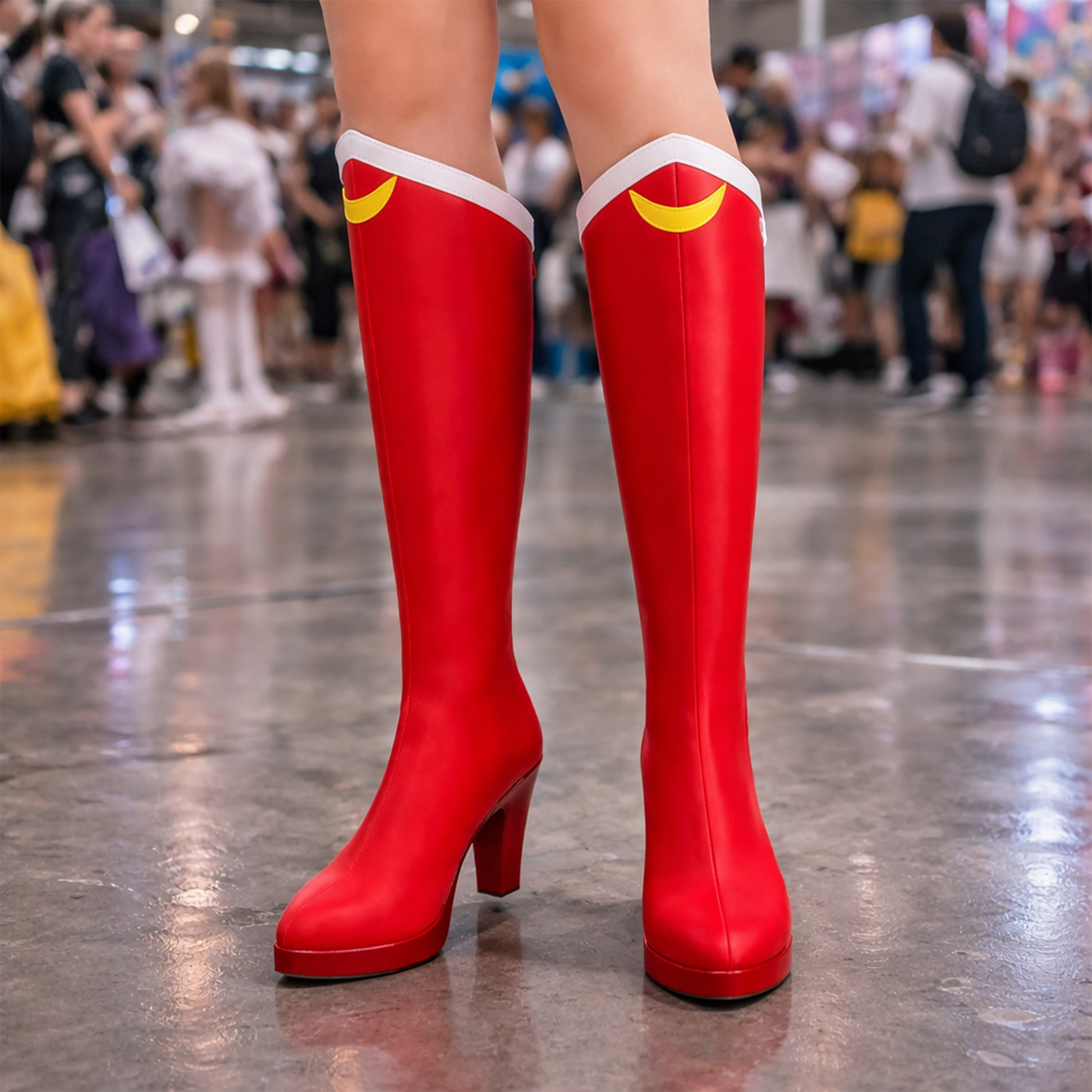 Sailor Moon Usagi Tsukino Cosplay Boots – Anime Costume Shoes SM021 party X party