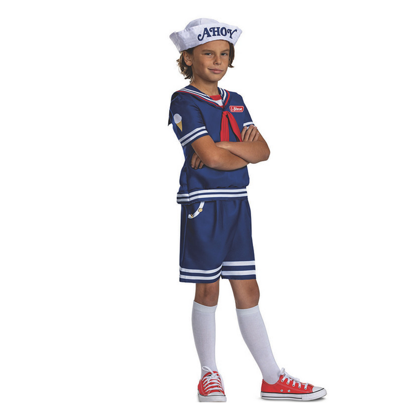 Halloween Cosplay Stranger Things Ice Cream Shop Sailor Costume party X party