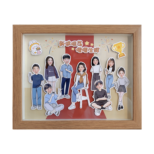 Custom Photo Frame for Company Anniversary Events, Annual Meetings, Farewell Gifts for Leaders/Supervisors, or Creative Birthday Gifts party X party