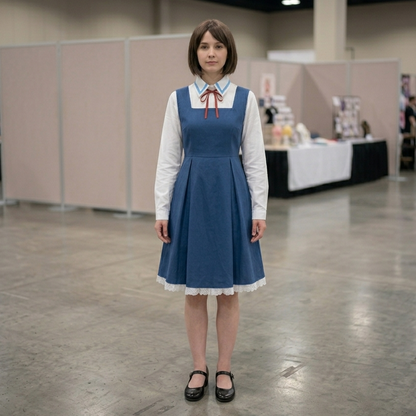 Spy x Family Cosplay Costume / Thorn Princess Anya Blue Version Cosplay Outfit SF004 party X party
