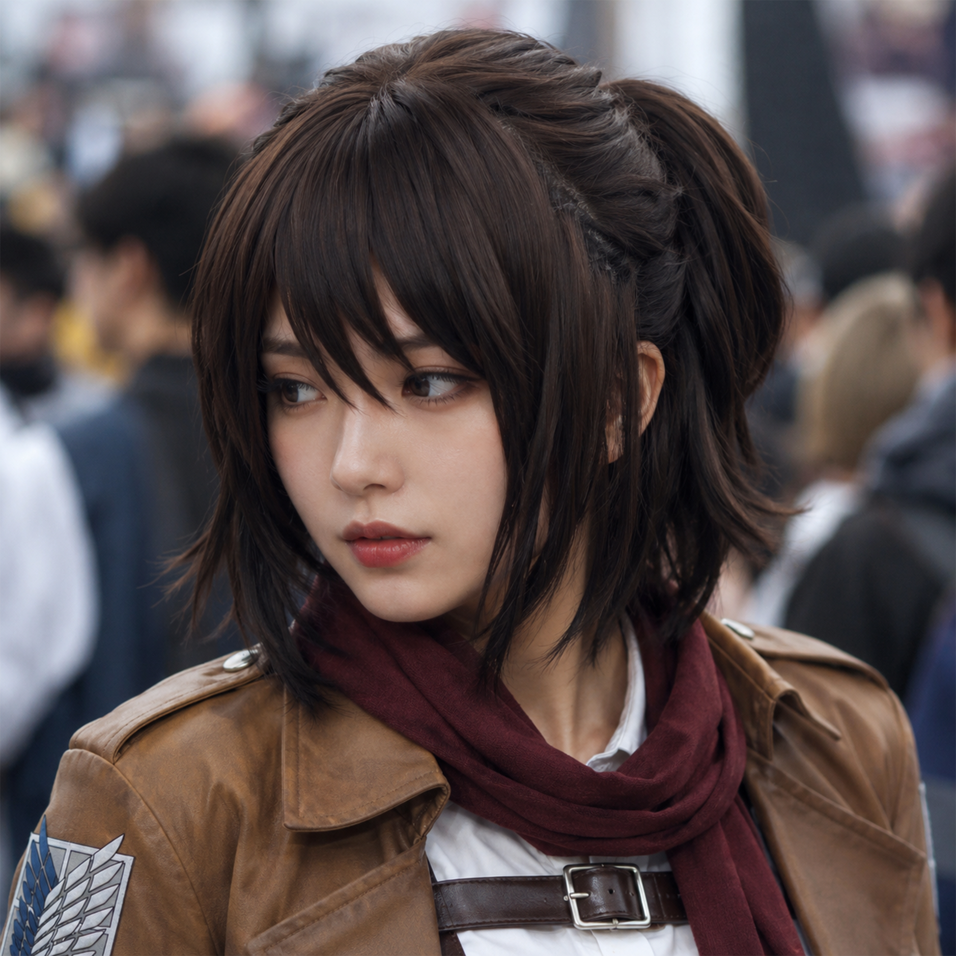 Armin Arlert Realistic Scalp Cosplay Wig Anime Character Hairpiece – AOT016