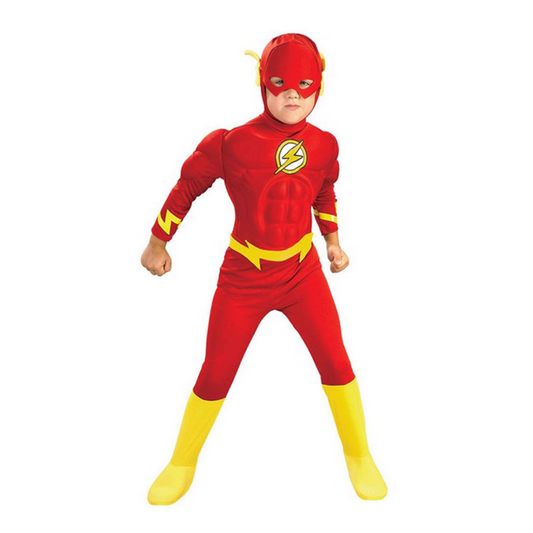 Halloween Cosplay The Flash Kids' Costume for Dances or Stage Performances. party X party