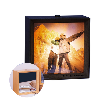 Custom Mirror Light Painting & Night Light Frame