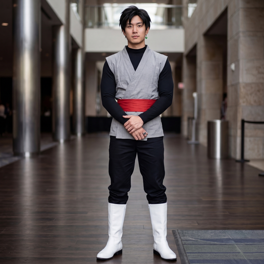 Dragon Ball Super Zamasu Cosplay Costume – Anime Battle Outfit with Sash Set DB005