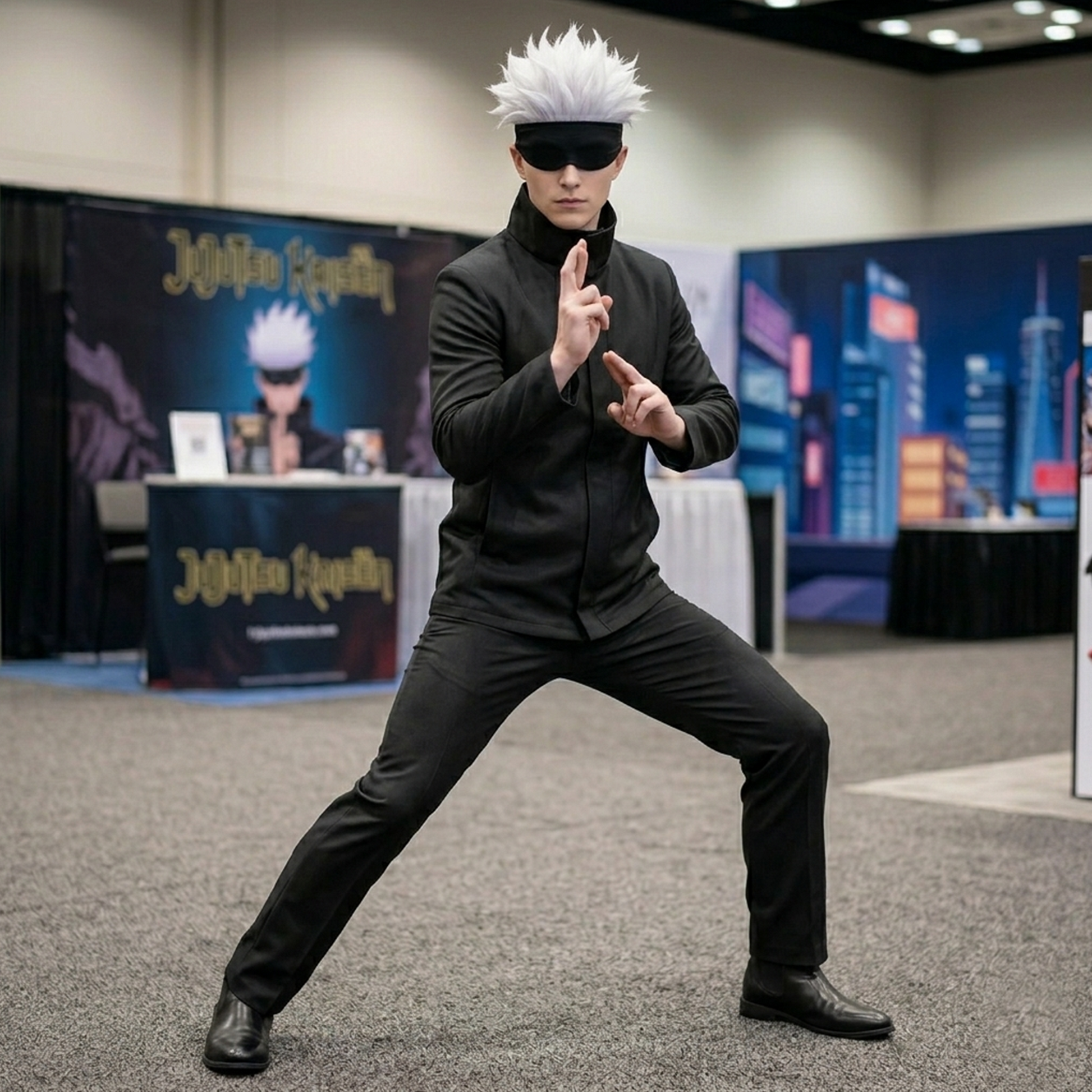 Jujutsu Kaisen Cosplay Costumes - Black | Satoru Gojo J015 party X party