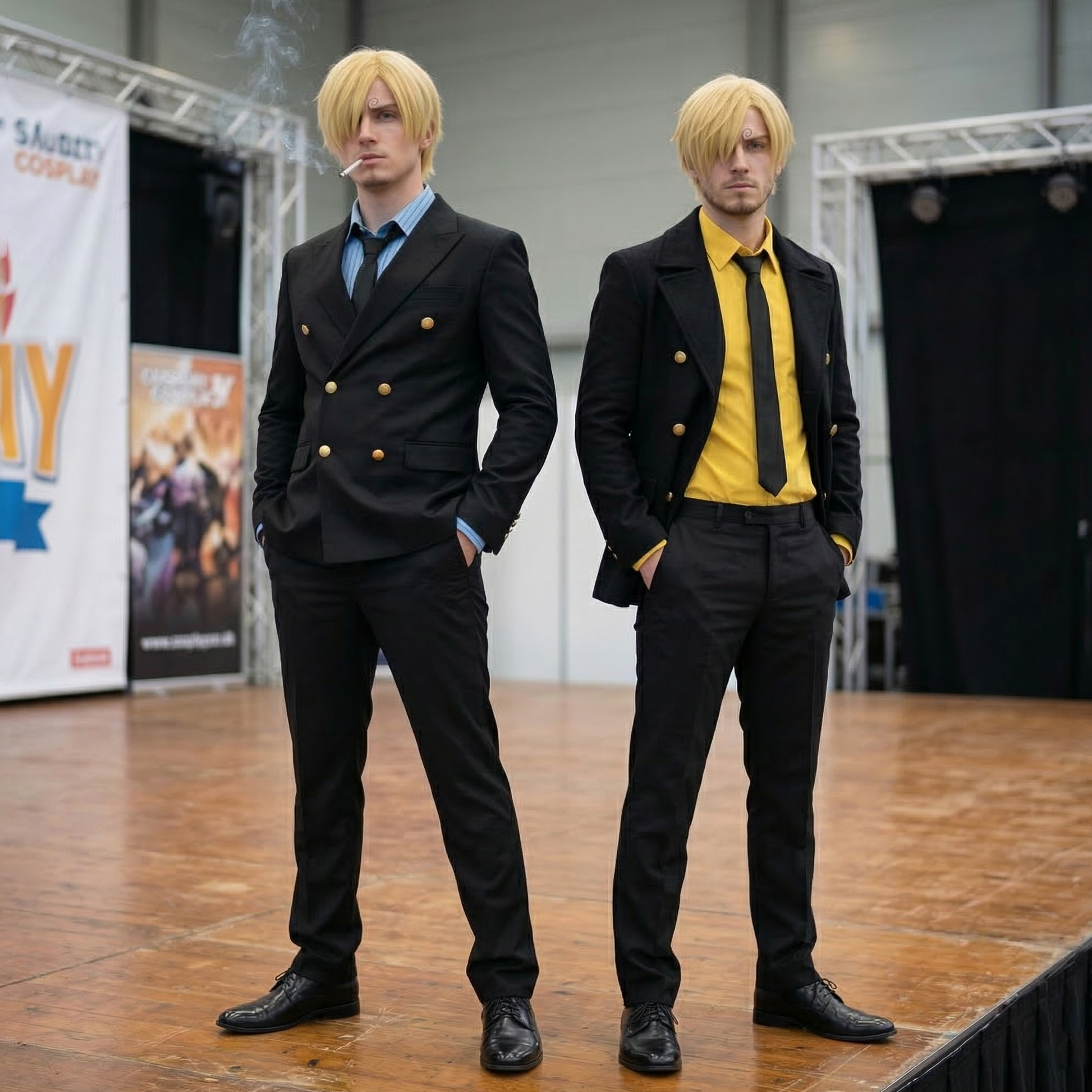 One Piece – Sanji Cosplay Anime Suit Men’s Costume 0023