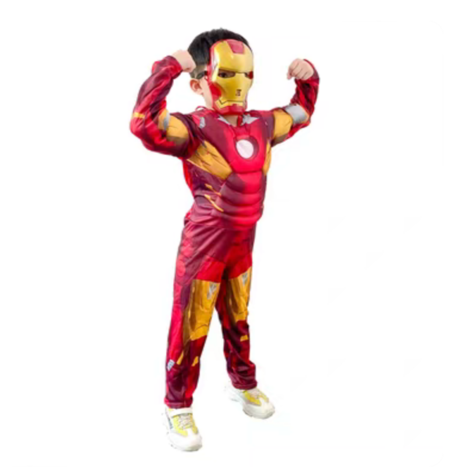 Iron Man Kids Costume – Marvel Avengers Superhero Cosplay Suit for Boys Halloween Party & Stage Performance | MTJ203 party X party