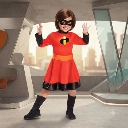 The Incredibles Children’s Superman Superhero Costume – Halloween Agent Squad Sister Outfit | DC012 party X party