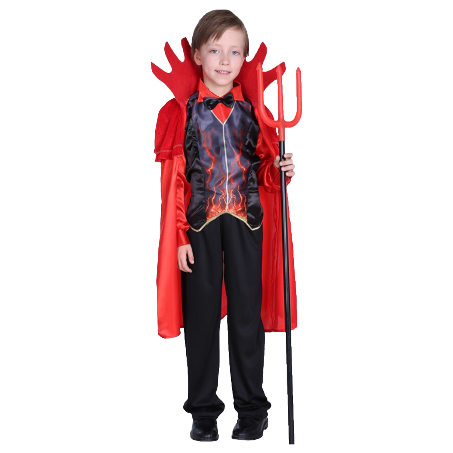 Halloween Kids' Costume - Scary Flame Skull Robe (Kid Version) party X party