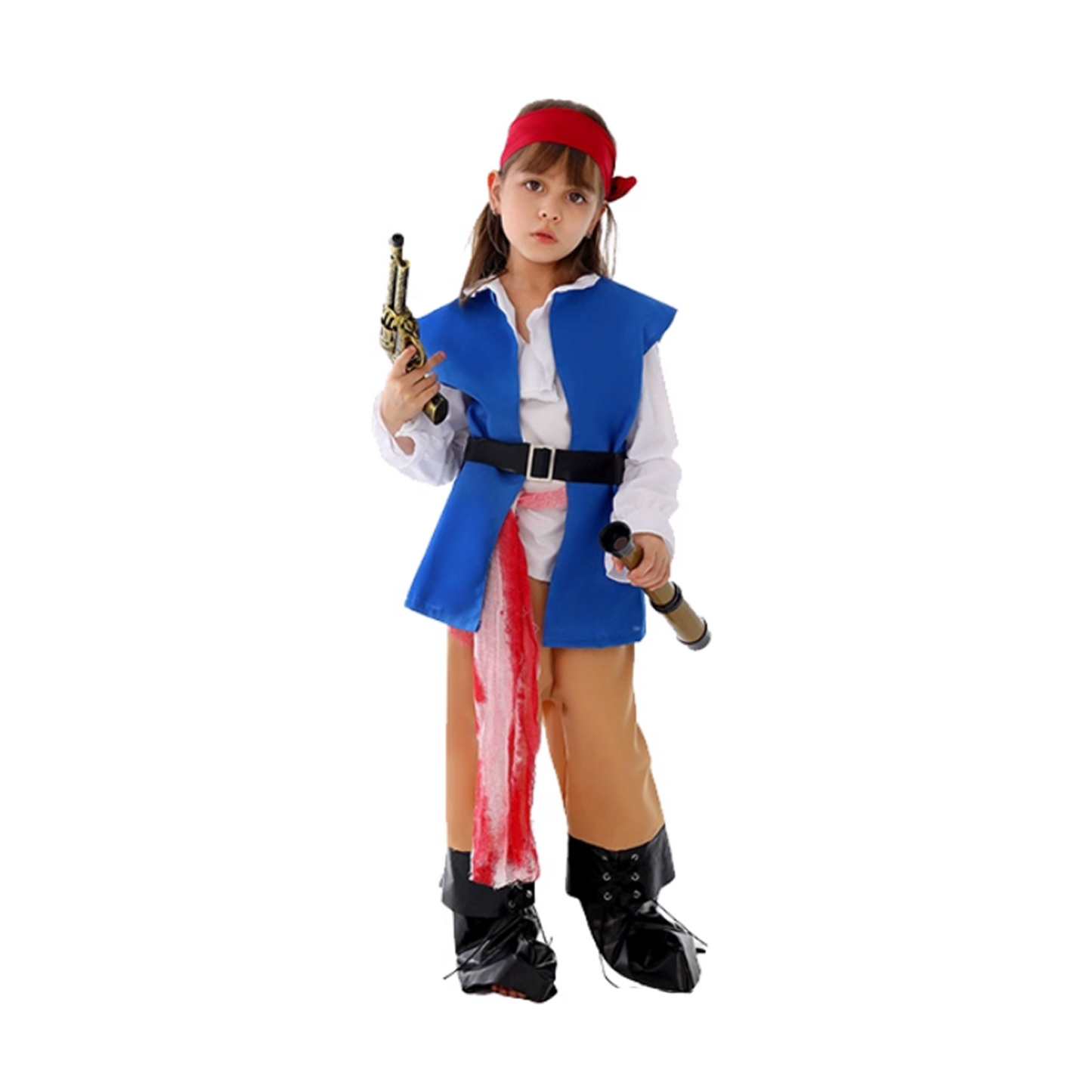 Cosplay Kid Pirate Costume: Pirates of the Caribbean Outfit Boy/Girl party X party