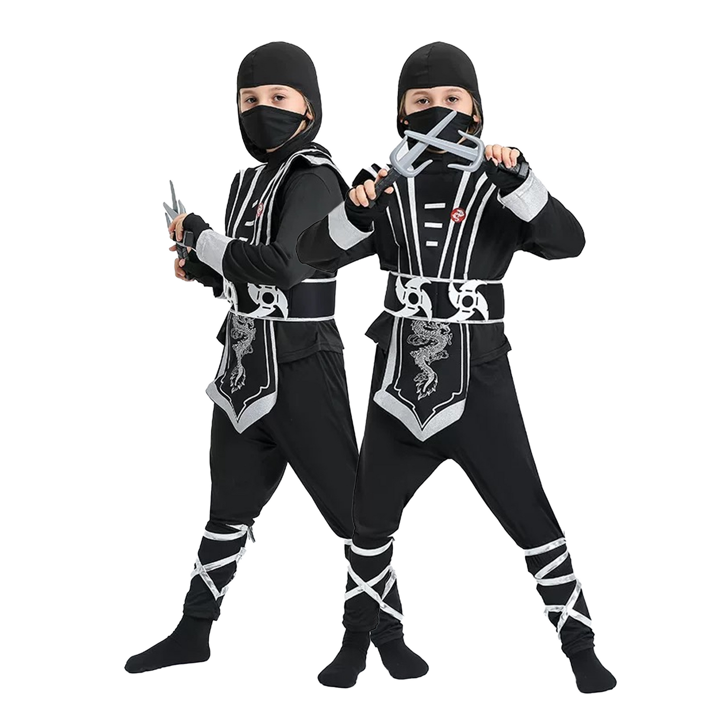 Halloween Children’s Ninja Costume Cosplay Anime Kids Samurai Outfit party X party