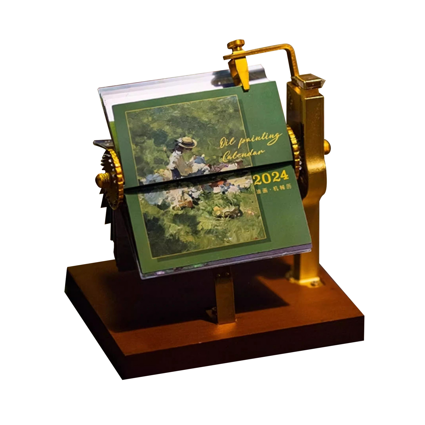 Luxury Mechanical Perpetual Calendar | High-End Desktop Decor for Teachers & Professionals | Unique Birthday & Christmas Gift for Her/Him